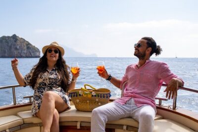 3-hour private boat tour of Capri - Stop 1: Island of Capri by sea (about 2 hours of real coastline views)