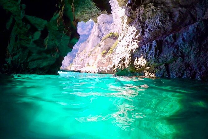 3-hour private boat tour of the island of Capri - Grotta Verde: Emerald Water and the Real Swim Moment