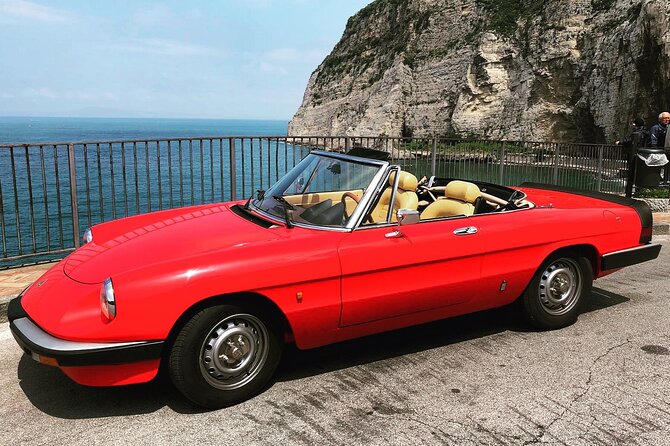 3 Hour Sunset Tour in Vintage Cars in Sorrento - Stop 2: Termini’s main square, Capri views, and granita time