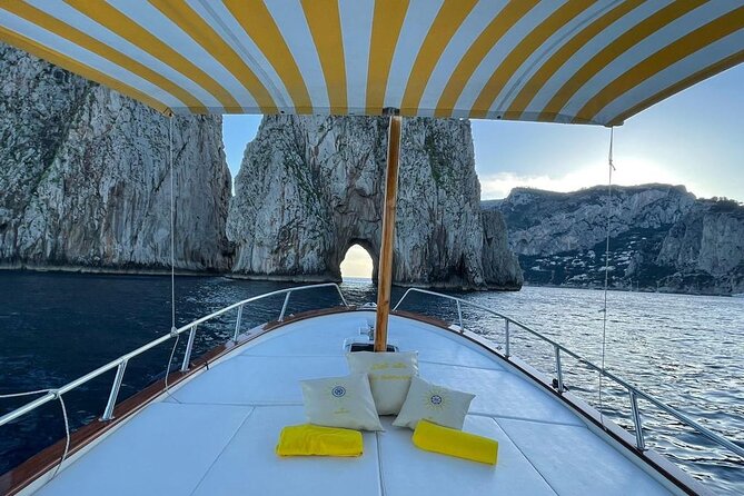 3 hours Private Capri Boat Tour - Swim and snorkel breaks with provided gear