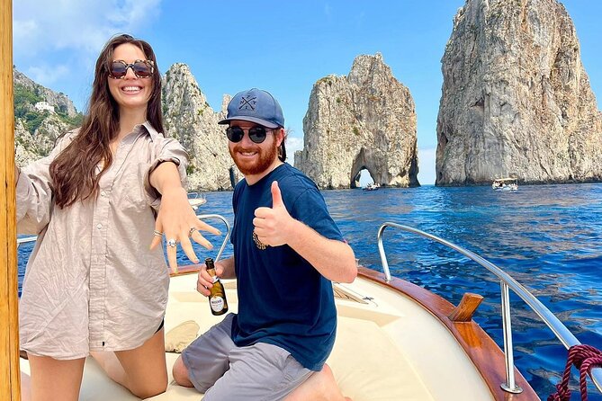 3 Hours Private Capri by Boat for Couples - Meeting at Piazza Angelo Ferraro and how the timing usually feels