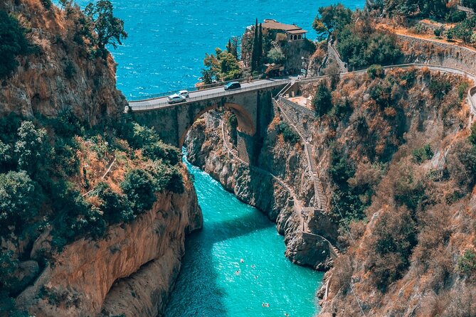 4-Hour Private Boat Experience From Positano - Conca dei Marini and Amalfi: crisp water stops, then the natural arch swim