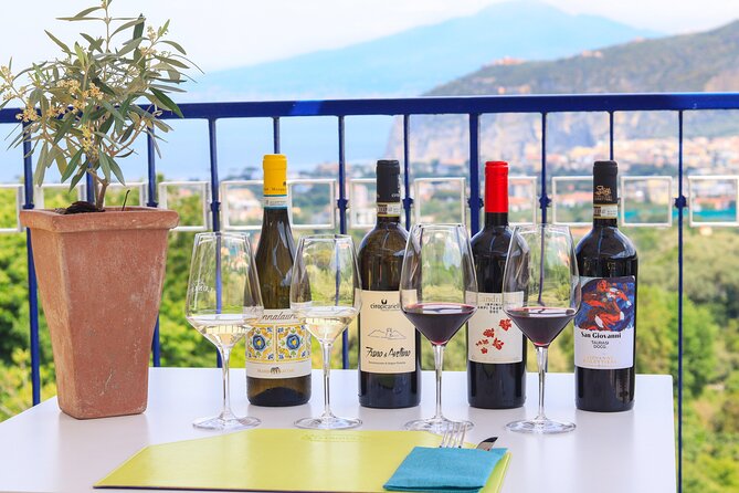 5 Wine Tastings with Typical Products in Sorrento Coast - Five Campania Wines (Plus Oil and Limoncello) in Positano
