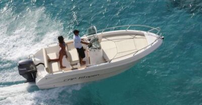 Amalfi: boat rental no license - The Capelli/Idea 58: Small Boat Comfort for Up to 5