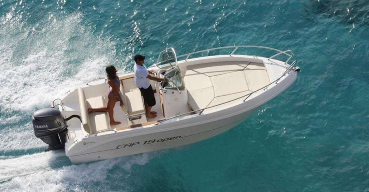 Amalfi: boat rental no license - The Capelli/Idea 58: Small Boat Comfort for Up to 5