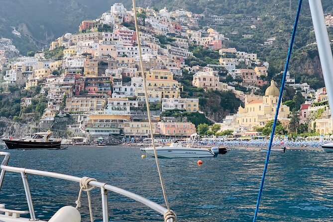 Amalfi Coast 7-hour Private Boat Rental in Maiori or Minori - Praiano and Nerano: calmer stretches and swim-first pacing