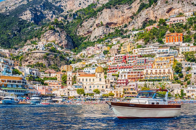 Amalfi Coast Boat Tour With Pickup from Sorrento Area Hotels - Positano in two hours: where to walk first