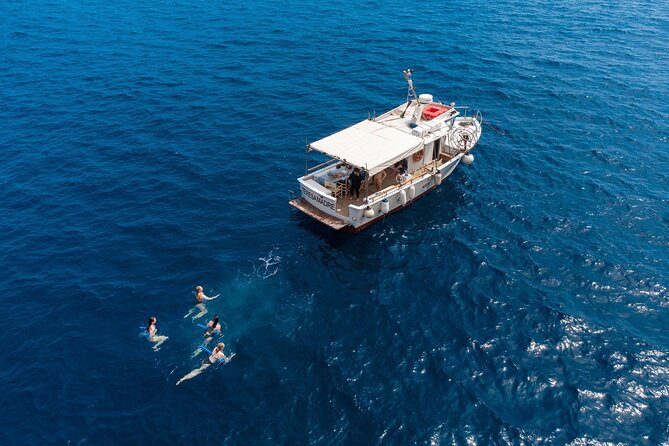 Amalfi Coast Escape with Lunch on Board, Swimming and Lots of Fun - The Crew Makes the Difference: Anna, Sal, and Frank