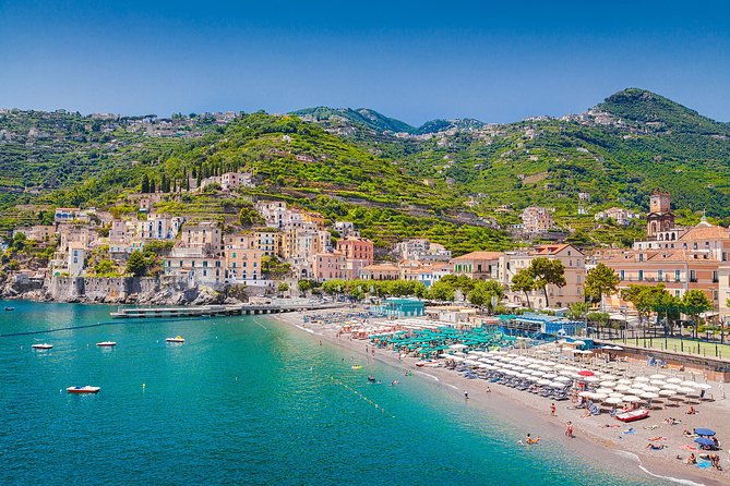 Amalfi Coast Full Day Private Boat Excursion from Praiano - Marmorata (Near Ravello): A More Tropical Feel and a Swim-Friendly Lagoon