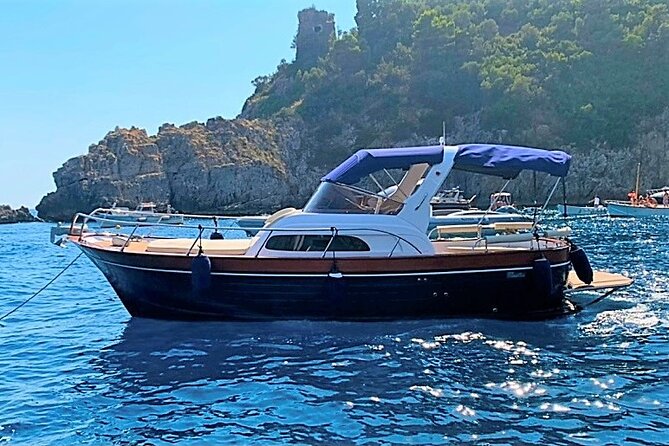 Amalfi Coast Full Day Private Boat Tour (cabin+restroom on board) - Maiori’s Pandora Grotto and ending with more sea time