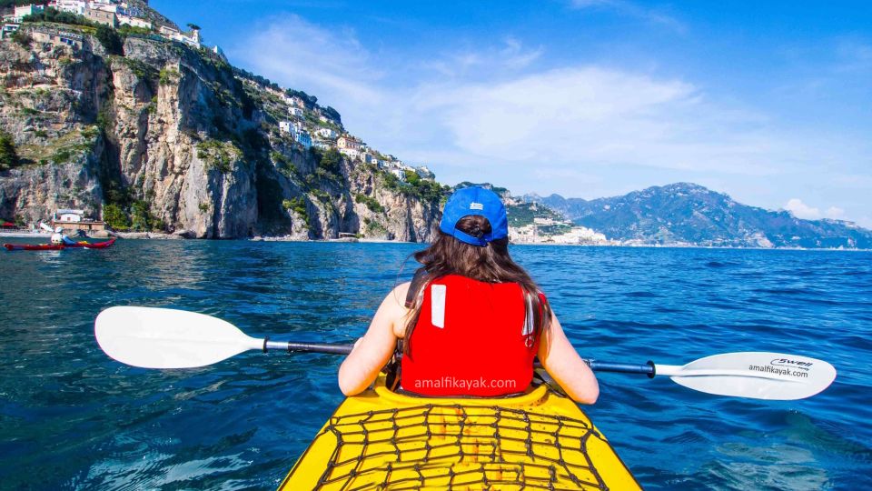 Amalfi Coast: Kayak Tour with Snorkeling and Grottoes Visit - From Furore to Praiano: Li Galli and Capri from the Waterline