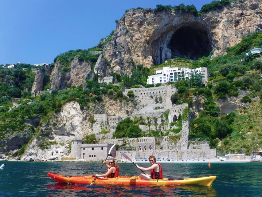 Amalfi Coast: Kayak Tour with Snorkeling and Grottoes Visit - Who this tour fits best