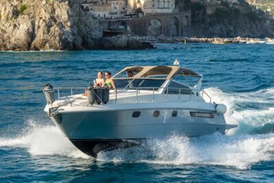 Amalfi Coast Private Boat Day with Swim Stops & Prosecco - Amalfi to the Natural Arch: sailing the postcard bits first