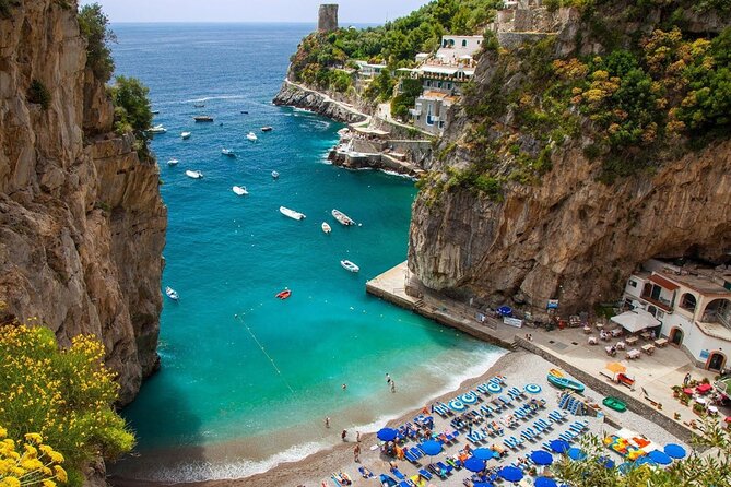 Amalfi Coast Private Boat Tour from Sorrento, Positano & Capri - Pupetto Beach club and the famous beach-style break