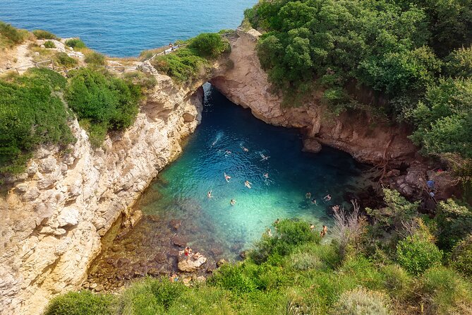 Amalfi Coast Private Boat Tour from Sorrento, Positano or Naples - Stop 2: Baia di Ieranto and Nerano’s coves