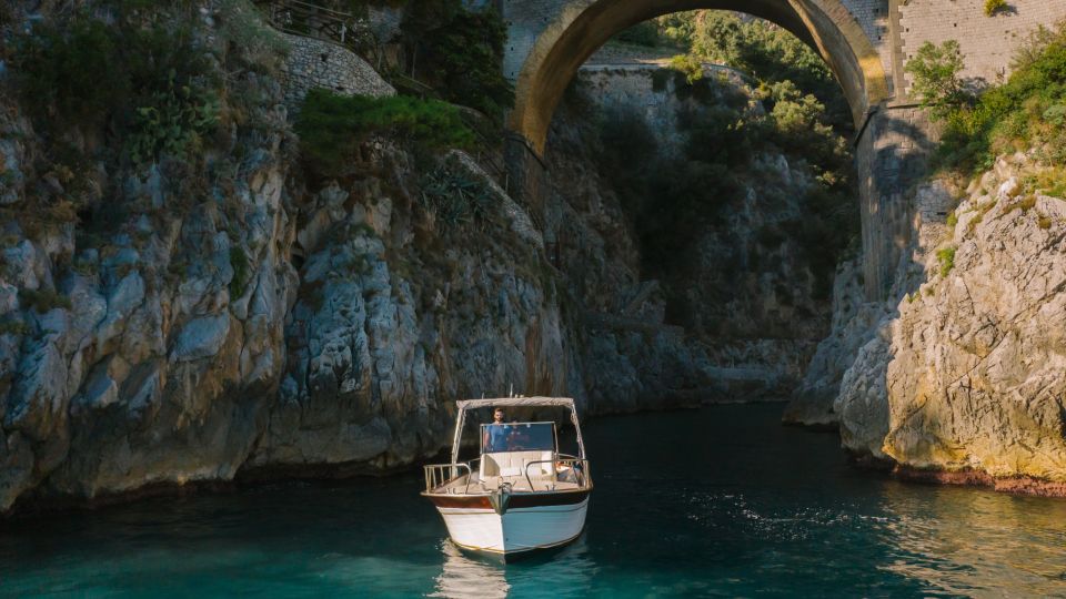 Amalfi Coast: Private Boat Trip with Prosecco and Snorkeling - Setting out from Amalfi: the meeting point and the 8 mt gozzo vibe