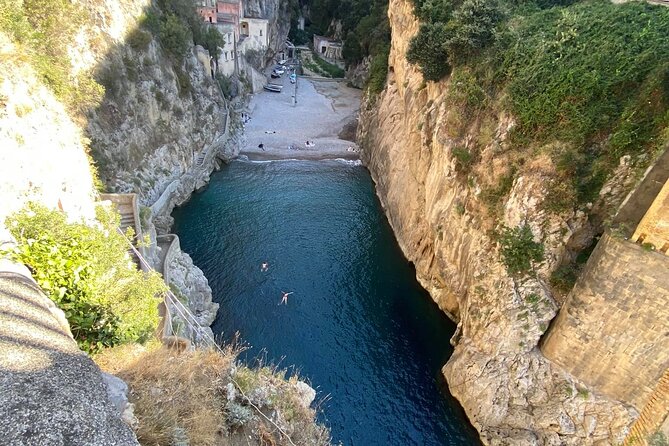 Amalfi Coast Private Day Tour with English speaking driver - Amalfi for photos and Piazza Duomo: port views, Sant’Andrea, and cake