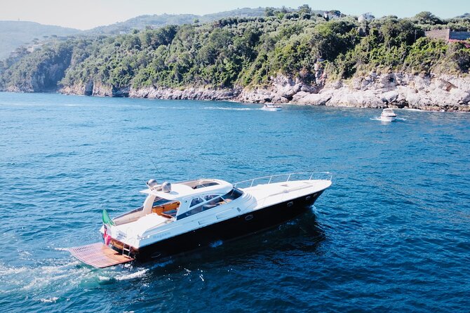 Amalfi Coast Private Yacht Cruise: Explore Positano and Amalfi! - From Marina Piccola along Sorrento’s coast: the pre-Positano “wow” stretch