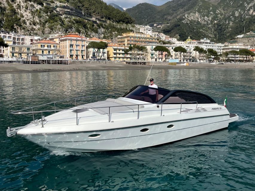 Amalfi Coast: Scenic Boat Private Tour with Aperitif - From dock to coastline: what this private tour really delivers
