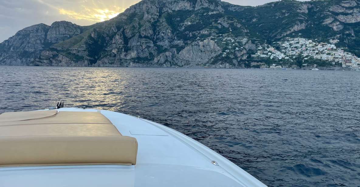Amalfi Coast: Scenic Boat Private Tour with Aperitif - Speedboat comfort, pace, and meeting your skipper (Giovanni)