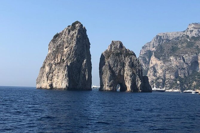 Amalfi Coast Sharing boat tour from Sorrento - On-Board Comfort, Snacks, Wi-Fi, and the Limoncello Tasting
