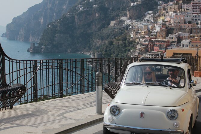Amalfi Coast Vintage Tour. The Dolce Vita in an Original Fiat 500 - The coastal driving: where your best photos happen