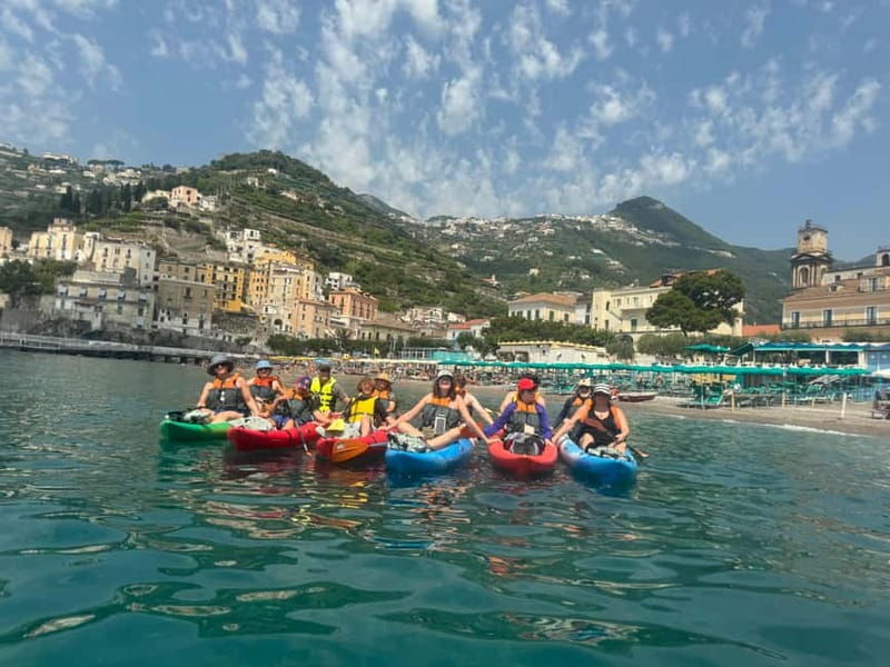 Amalfi: Kayak/Snorkel Tour to Pandora Cave with Lemon Spritz - The kayaking effort: how hard is it really?