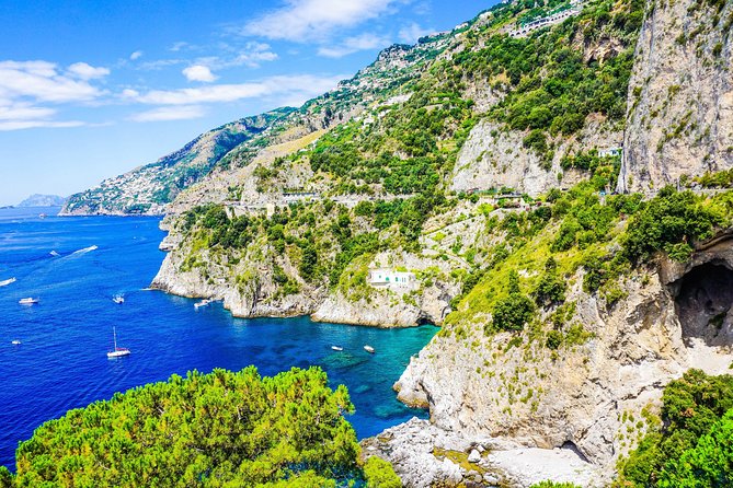 Amalfi, Positano & Ravello small group tour from Sorrento with lunch - Amalfi stop: Cathedral time, beach relaxation, and the lunch reality check