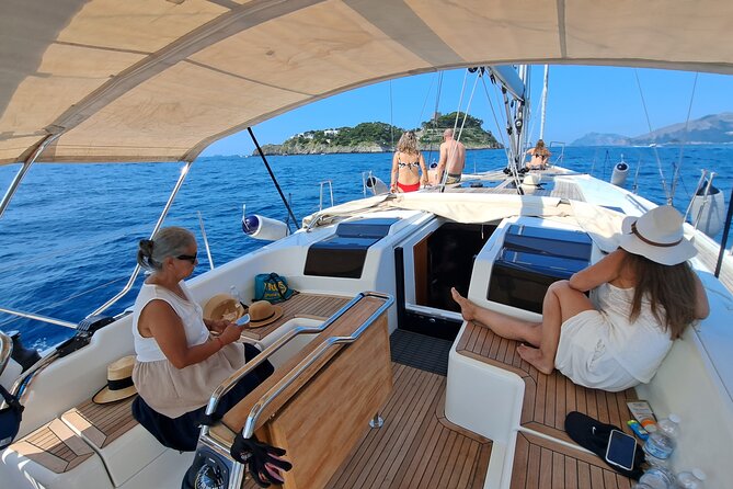 Amalfi Skip the Crowds Private Chill Experience on a Sail Yacht - Aperitivo, swimming, and snorkeling: how the water time really works