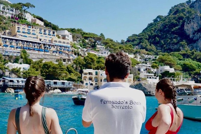 Amazing Private Tour of Capri - Grotta Bianca (White Cave): classic sea access, with a cool detail