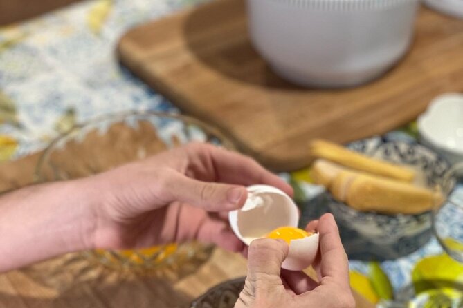 Authentic cooking class on a farm with a view of Sorrento. - What you make: tagliatelle, stuffed pasta, and tiramisu from scratch