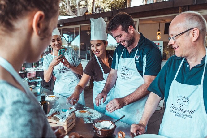 Authentic Pasta Cooking Class in Sorrento with Wine - Getting There at Vallone dei Mulini and Using the Included Shuttle