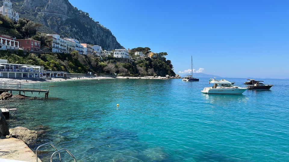 Best ride Capri Island now available on GetyourGuide - Where you start: Via Cristoforo Colombo 69 and the Marina Grande boarding
