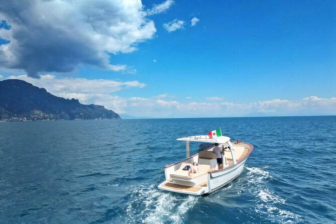 Boat Tour at Sunset on the Amalfi Coast - Aperitivo as the sun drops off Positano