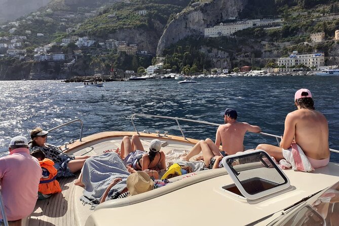 Boat Tour in Capri - Monte Solaro: the sea-level swim break and the view that comes with it