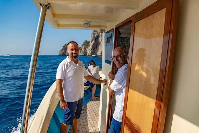 Boat Tour to Capri with Lunch on Board, Swimming and Fun - Quick Highlights