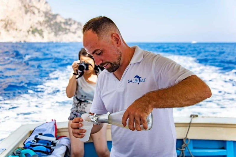 Boat Tour to Capri with Lunch on Board, Swimming and Fun - What’s included, what costs extra, and what to pack