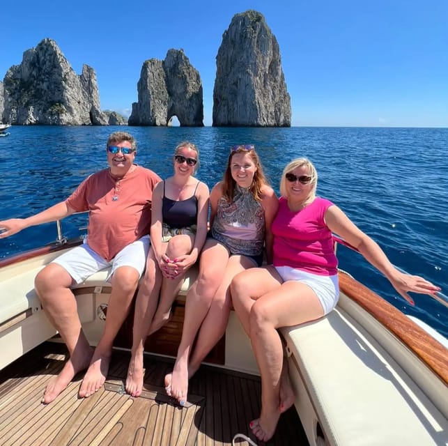 Capri: 2-Hours Boat Tour with Swimming, Limoncello and Snack - Limoncello, snacks, and the onboard vibe that makes the trip feel fun