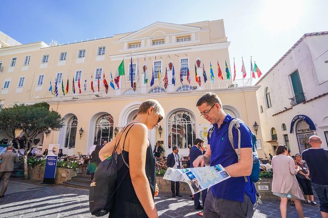 Capri & Anacapri Day Tour with Blue Grotto included from Sorrento - Blue Grotto by paddle boat: the highlight, plus the stair reality check
