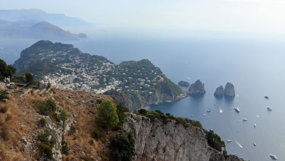 Capri and Anacapri tour: Faraglioni and Caves from Sorrento - Gardens of Augustus and Via Krupp: the postcard view from solid footing