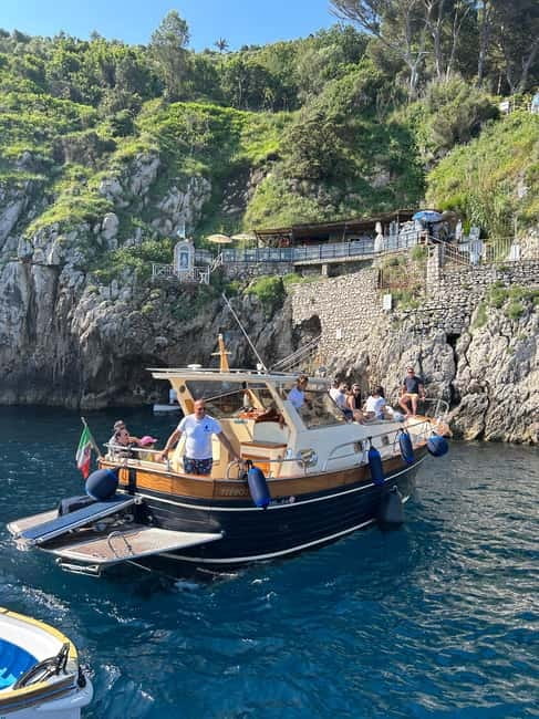Capri and Blue Grotto Day Tour From Sorrento with 8 People - From Sorrento Port to Capri Fast: What the Day Feels Like