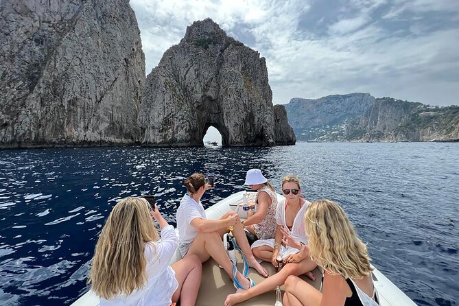 Capri and Blue Grotto Private Boat Tour - Punta Carena Lighthouse at the right time: peace and sunset potential