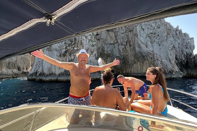 Capri and Blue Grotto Private Boat Tour - What you get on board: drinks, snacks, Wi‑Fi, and real comfort