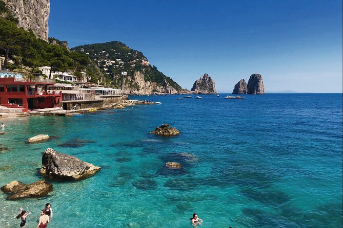 Capri Boat Tour from Sorrento - Punta Carena From the Sea: A Lighthouse Stop That Makes Photos Easier