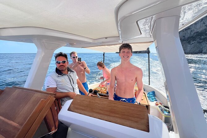 Capri Boat Tour Shared with Local Captain - Swimming and snorkeling breaks: fun, but manage expectations