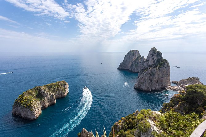 Capri by Sea Private Boat Excursion - From Marina Grande to the first grotto stop