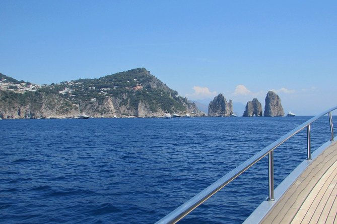 Capri by Sea Private Boat Excursion - Green Grotto time: swim, views, then more color changes