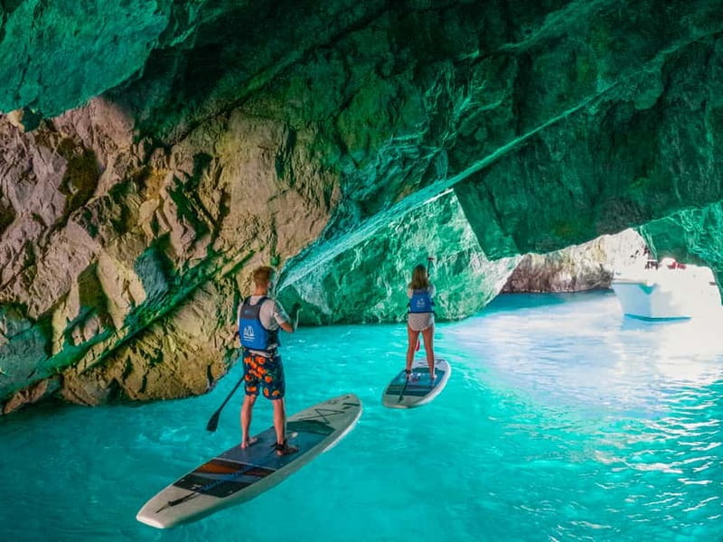 Capri: Caves and Beaches Paddle Board Tour. Photos included - Why This Paddleboard Tour Works So Well