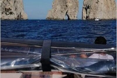 Capri Collective Boat Excursion from Positano - What you get on board: swim breaks with towels and soft drinks