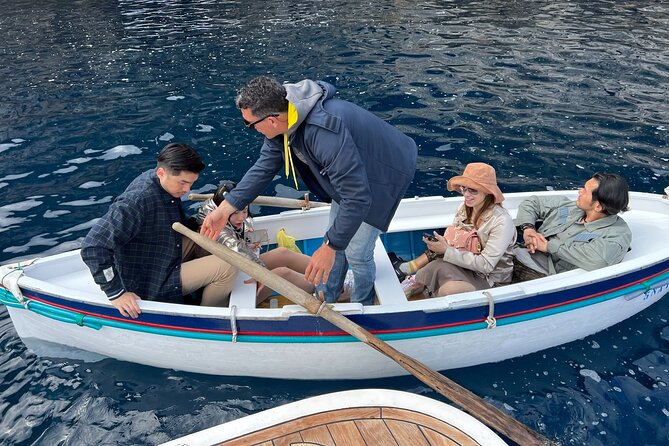 Capri Exclusive Premium Semi-Private Luxury Tour - Spiaggia Marina Grande and Bagni di Tiberio: beach time and Roman leftovers